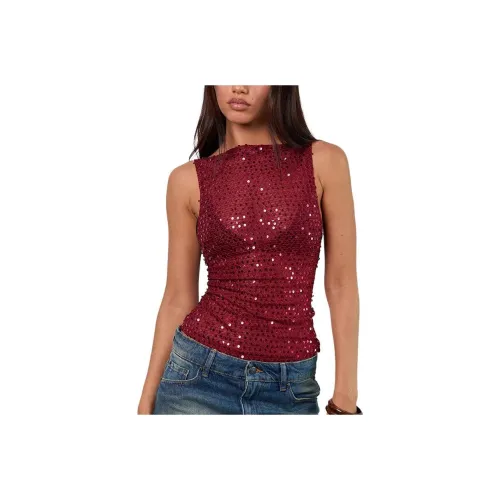 Motel Rocks Бургунди Женские Майки