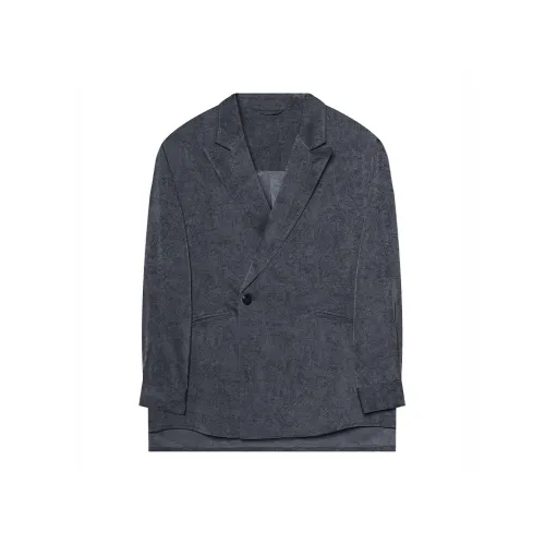 J.D.V Темно-синий Синий Мужской Деловой Костюм