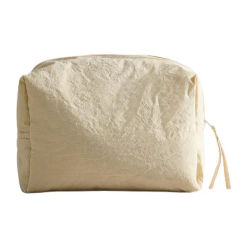 ZARA Хлопок Путешествие Сумка для хранения Трубы Унисекс Бежевый