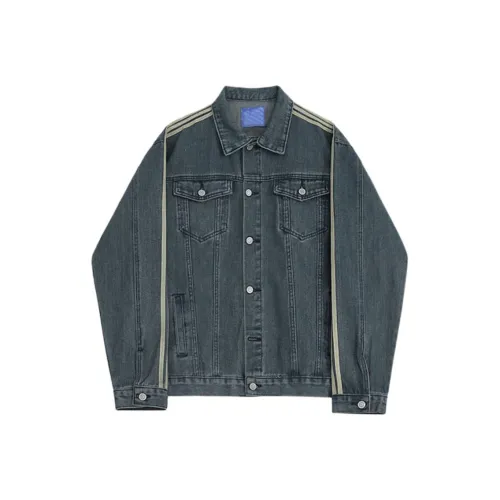 CHEER ZONE Синий Унисекс Джинсовые куртки