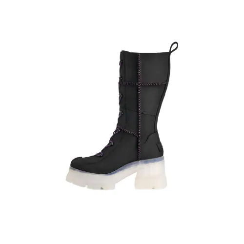 UGG Женские высокие сапоги до колена черные