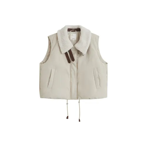 Inman Светлый хаки Женский пуховый жилет