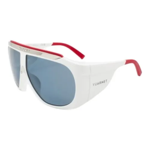 Vuarnet Пластик Aviator Солнцезащитные очки Мужские Белые