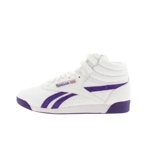 Reebok Freestyle High Топ Скейтборд Кроссовки Женские Белые