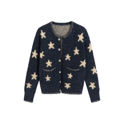 MOONCORE Синий Женский Трикотаж