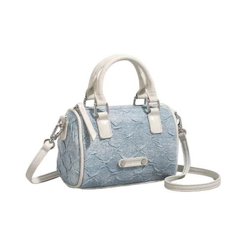 OCTSUI Деним Сумка через плечо Сумка Обычная Женская Синяя