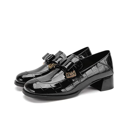 safiya Лоферы Черные Женские