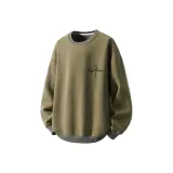 Армейский зеленый (с принтом буквы)