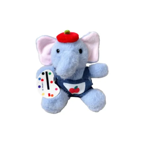 Magic Keku Свежий образ Little Elephant Плюшевая подвеска 13 см высота