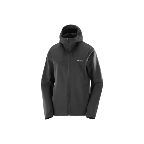 SALOMON Gore Tex Темно-черные Женские Куртки