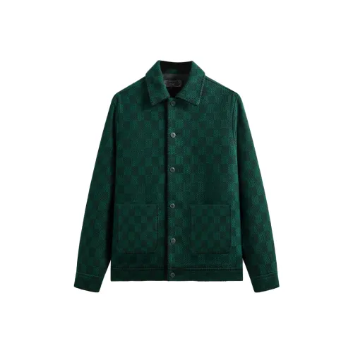 KITH Плющево-зеленый Мужские Рубашки