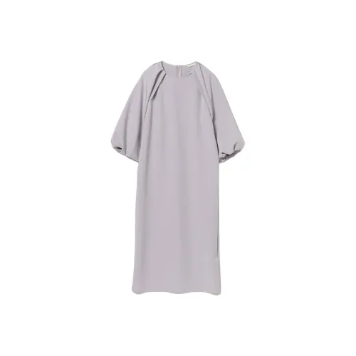 BEAMS совместное бренд Длинное платье с длинными рукавами Женское