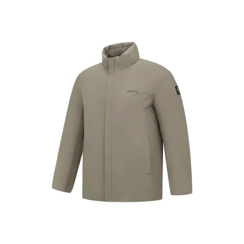 QIAODAN Dusty Лоза Зеленый Мужской Пуховик