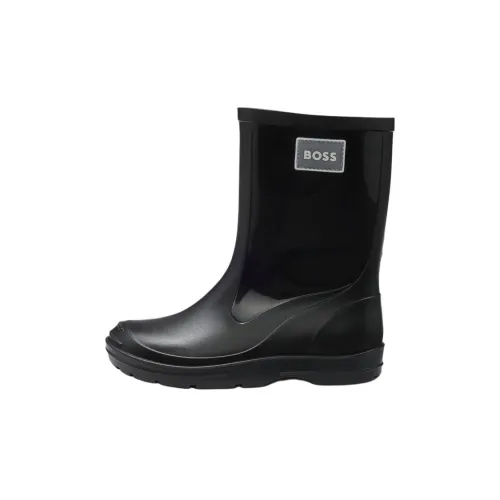 Hugo Boss Детские резиновые сапоги черные детские