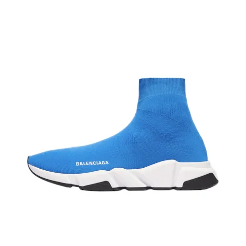 Balenciaga Speed High Топ Повседневная обувь Мужская Синяя