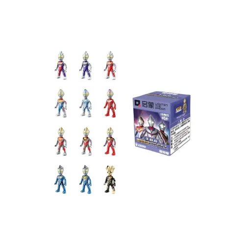 Keeppley Ультрамен Конструкторы Первая серия TDG Trio Слепые коробки Один Mystery Коробка Целая коробка 12 шт