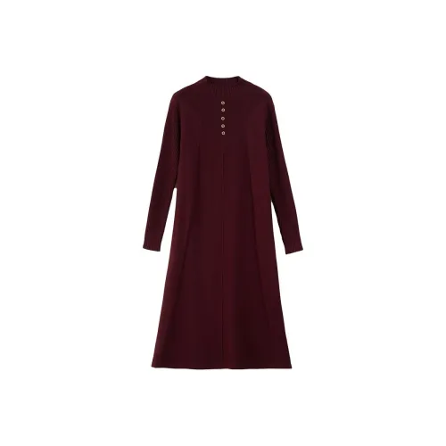 TUCANO Длинное платье с длинными рукавами женское