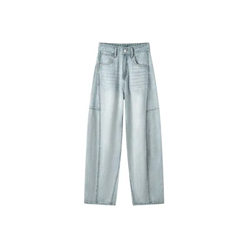 Tonlion Светло-синие Женские Джинсы