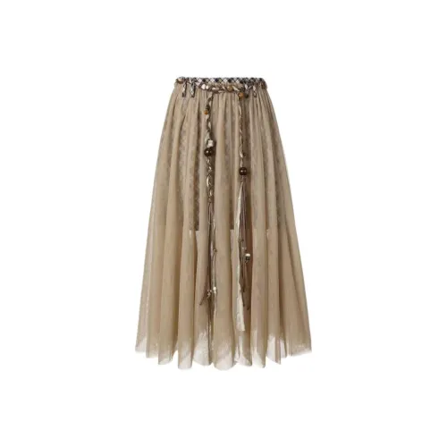 Alexia Sandra Дизайн KNIT Длинная Юбка Женская