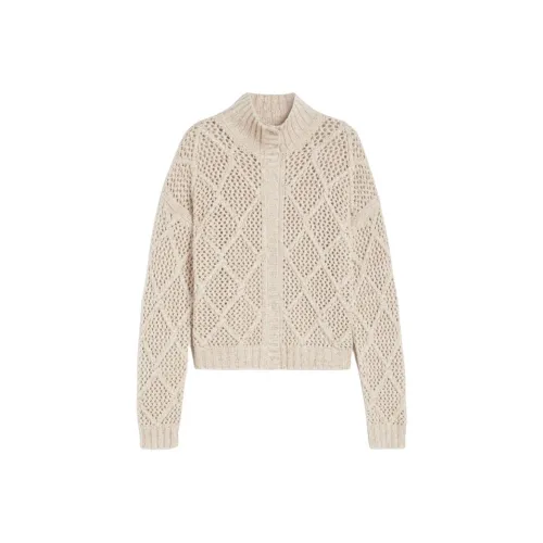 MaxMara Studio Экрю Женские Свитера