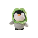 Изумрудный водопад, лист, пингвин