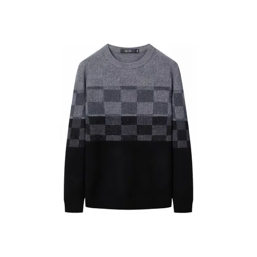 SEPTWOLVES Свитер Мужской Светло-Серый