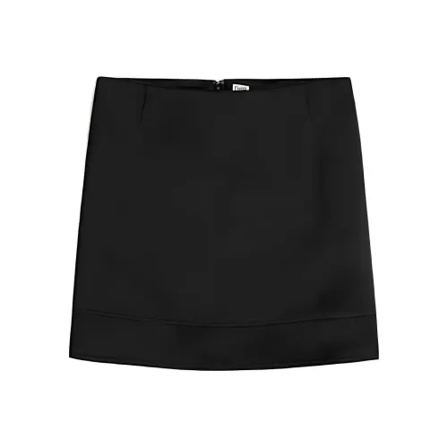 TOTEME Повседневные короткие юбки Женские Черный