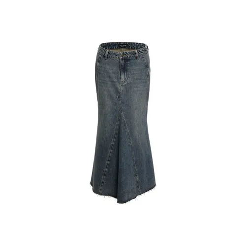 URBAN REVIVO Женские Джинсовые Короткие Юбки Женские