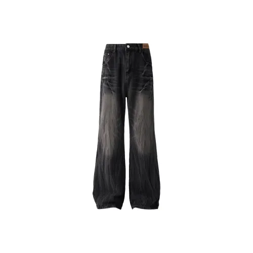 WARNING LIGHT Унисекс Джинсы