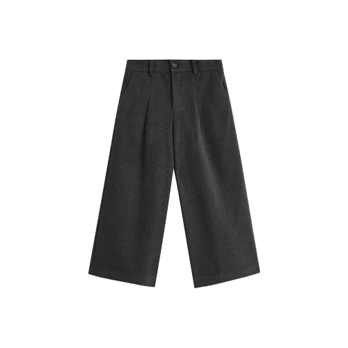 Inman Темно-серые Женские Повседневные Штаны