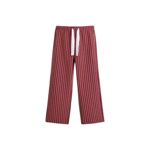 ZARA Red Men's Casual Pants ZARA Красные Мужские Повседневные Брюки