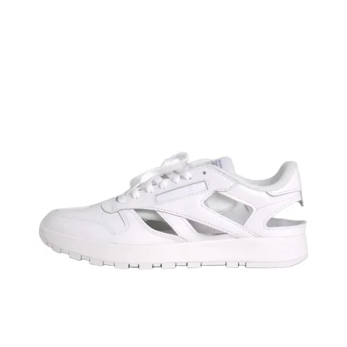 Maison Margiela Reebok Collaboration Tabi Decortique Low Топ Кэжуал Унисекс Белый