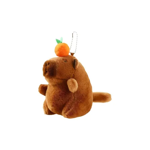 DUOMIAOYOU Хурма Ласточкин хвост Виляющий Капибара Плюшевый Брелок 11 см Высота