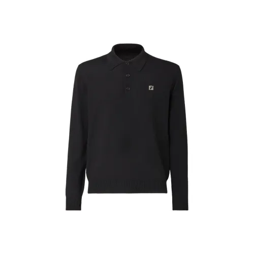FENDI Мужские черные свитера