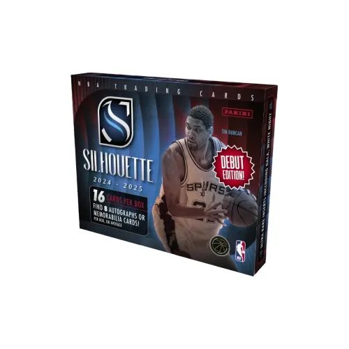 Panini 2024 25 Panini Silhouette NBA Баскетбольная карта Коллекционная коробка Спортивные карты Целая коробка
