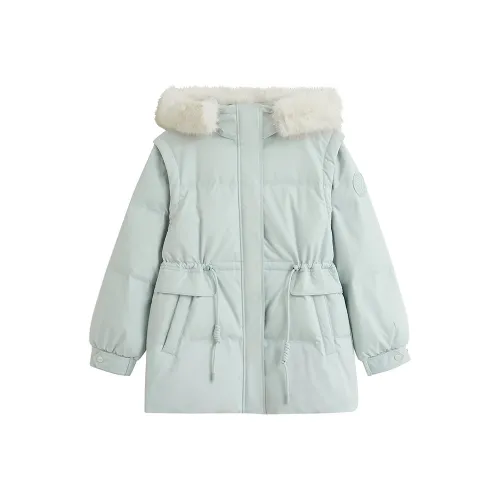 Inman Толстый и не объемный Маленький TREASURE совместный бренд Уменьшение Зимний Доступный Термический Мода ATMOSPHERE Пуховик Женские