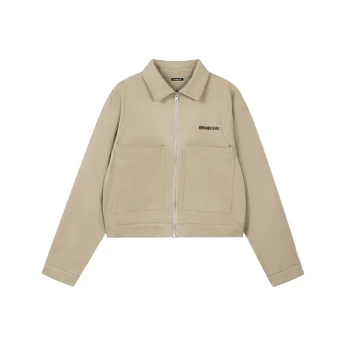 GROUND(ZER)O Желтый Женские Куртки