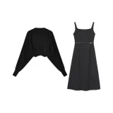 Черный маг Топ + Черный маг Платье