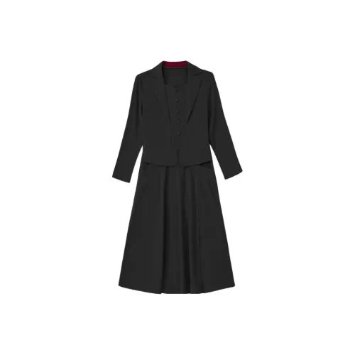 TUCANO Длинное платье с длинными рукавами женское