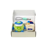 Тини и его ритуал Коробка (Случайный стиль С подарками Улучшенный Брелок + Мини Рюкзак)