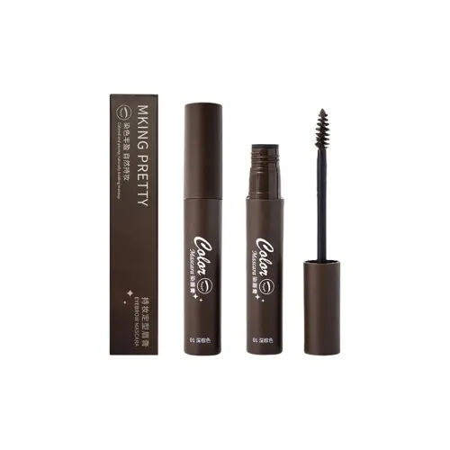MKING PRETTY 2 предмета комплект OF Длинный Долговечный Водонепроницаемый и Устойчивый к поту Жель для бровей с 3D эффектом Дикий для бровей