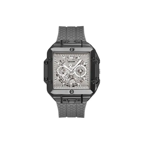 LIBER AEDON Наручные часы Кварцевый механизм Черный циферблат Мужские часы