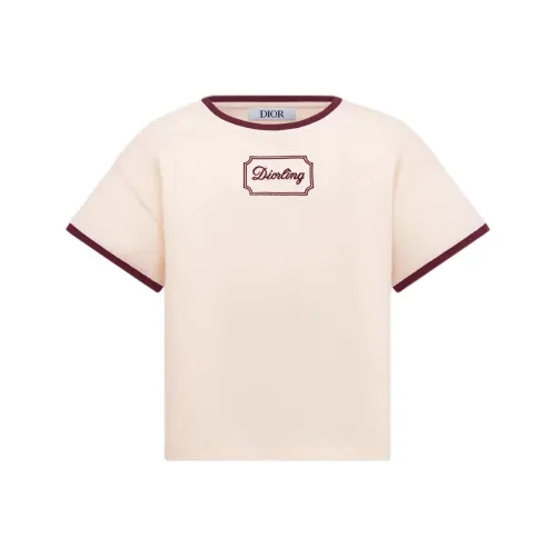 DIOR Бежевый Kids T-рубашки