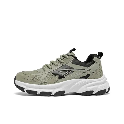 AOKANG Низкий топ толстая подошва кроссовки мужская коробка включена