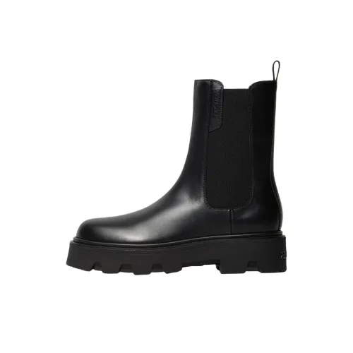 MONCLER Aurea 19cm Челси 5,5cm Женские Черный