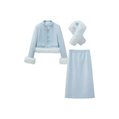 Love To Serve Комплект с юбкой Женская Синий