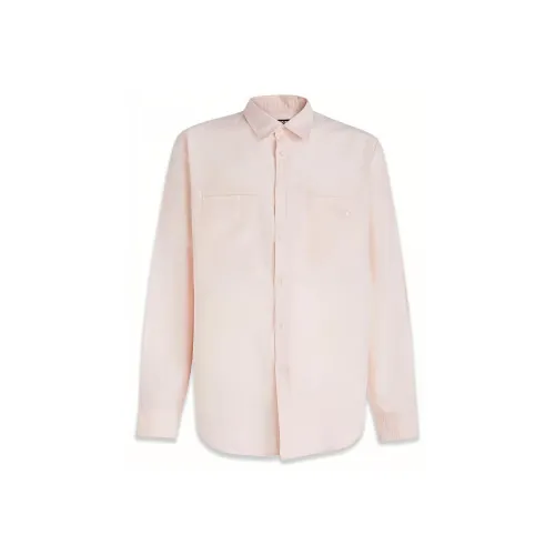 DIESEL Светло-розовые Мужские Рубашки