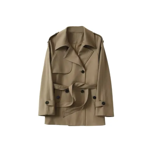 JOPPTI Khaki Женская тренч-куртка