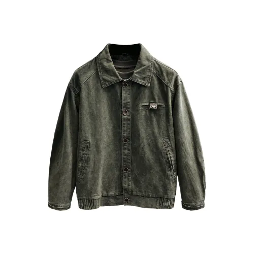 YGQPZHZ Армейский зеленый Мужские куртки