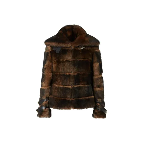 FENDI FW25 Velvet Feel Куртка Женская